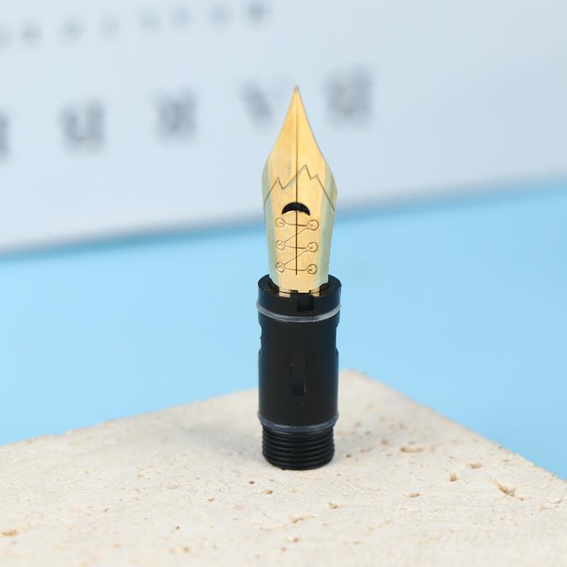 Kreativ Für Majohn P136 P137 P138 P139 Nr.6 Solf Flex Federgriffstück Füllfederhalter Kupferstich Es Er Runder Körper Spitze Feder