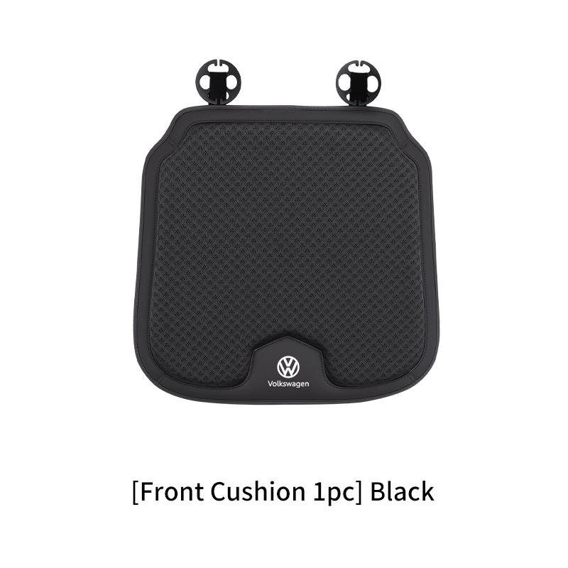RUN1 Car Seat Ice Silk Cushion Seasonal Breathable Non-Slip Cool Pad For Volkswagen VW Passat Golf 4 5 6 Tiguan Polo Scirocco Jetta