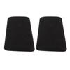 2pcs Car Leg Pads Sponge Soft Universal Automobile Center Console Knee Elbow Pad Cushion Black