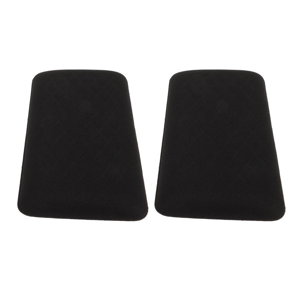 2pcs Car Leg Pads Sponge Soft Universal Automobile Center Console Knee Elbow Pad Cushion Black