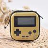 Player Pattern Small Wallet Earphone Cable Storage Bag Coin Purse Cute Cartoon Change Zipper Pocket