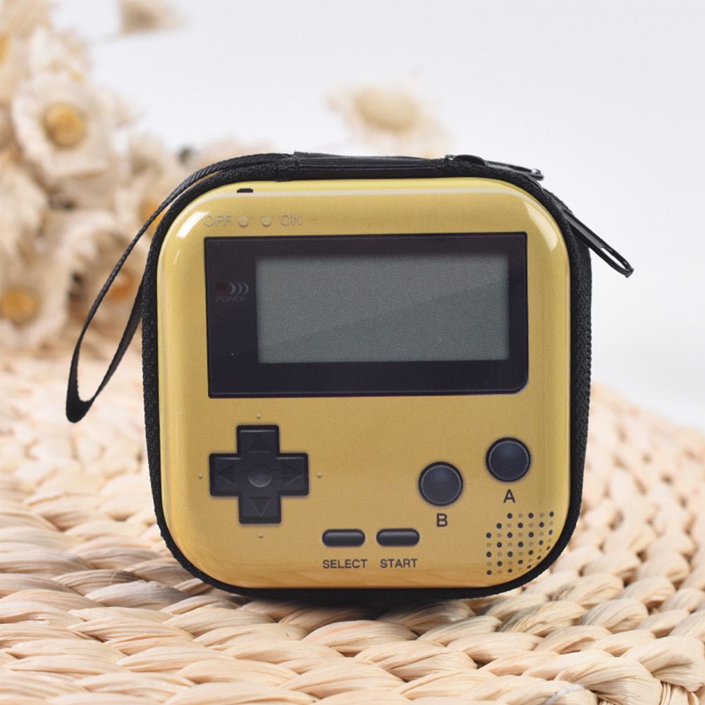 Player Pattern Small Wallet Earphone Cable Storage Bag Coin Purse Cute Cartoon Change Zipper Pocket