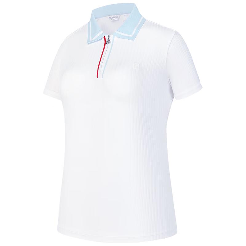 FILA Women s Knit Short Sleeve Golf Polo Shirt L