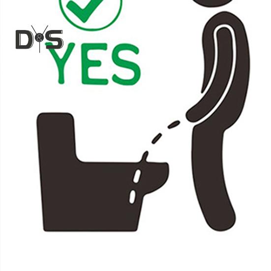 Toiletten-Ziel-Zielaufkleber, selbstklebend, Töpfchentraining, Pinkel-Zielaufkleber, Toilettendeckel-Aufkleber, wasserdichter Wandaufkleber für Urinal, Toilette, Badezimmer