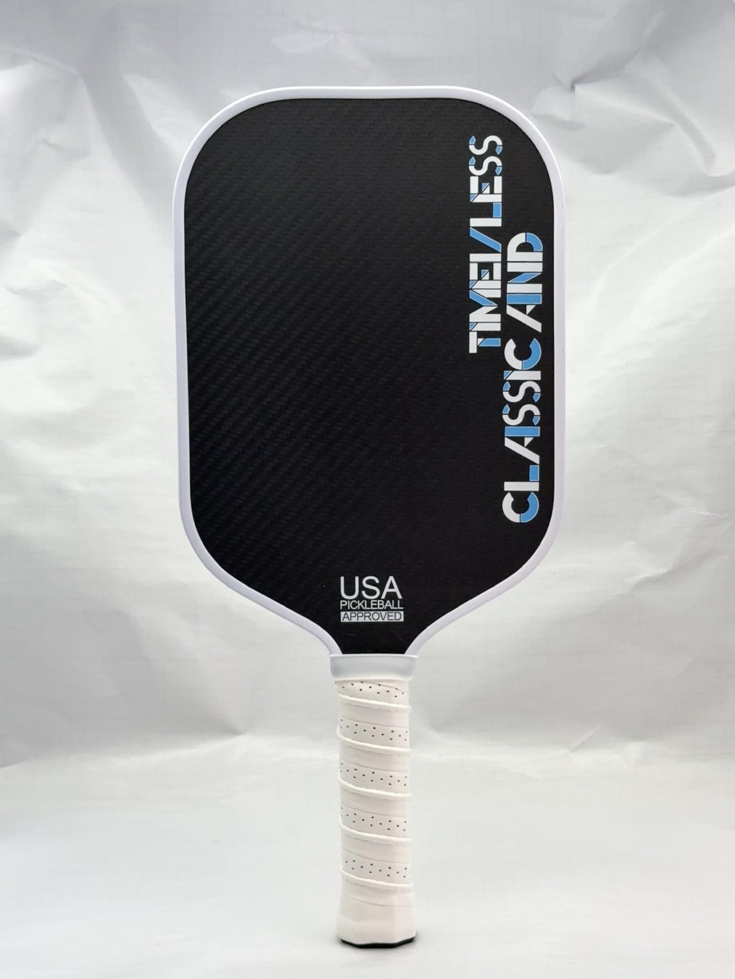 USAPA Approved 16MM Hot-Pressed Carbon Fiber Pickleball Paddle 3K Original Carbon Cloth Fiber Material Lightweight Design for