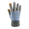 Neue Winter Thermohandschuhe Herren Touchscreen Gestrickt Mode Gestreift Finger Outdoor Radhandschuhe Wolle