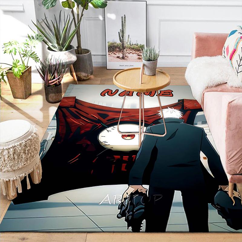 Custom 1Pc Jujutsu Kaisen Group Adventure Rug Office Carpet Indoor Outdoor Entrance Doormat Nonslip Soft And Comfortable Living Room D2915153