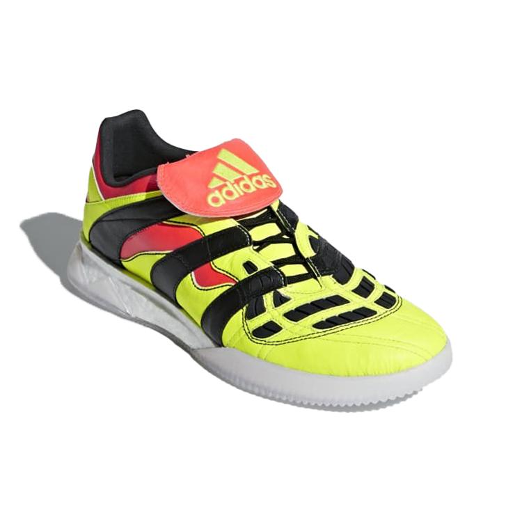 New Adidas Predator Accelerator Trainers Solar Yellow CG7051