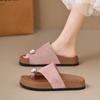 Going Out Half-drag Sandals for Women To Wear In the Spring and Summer of 2025, the New Fashion One-pedal Cover, Soft-soled Cool Slippers Tide