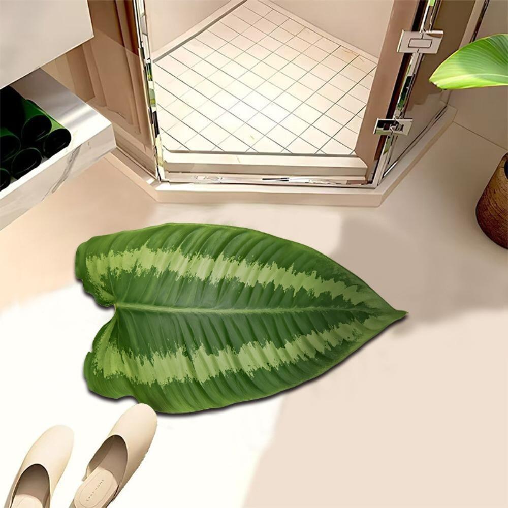 Easy To Clean Non Slip Doormat Diatom Mud Material Bathroom Foot Rug Home Corridor