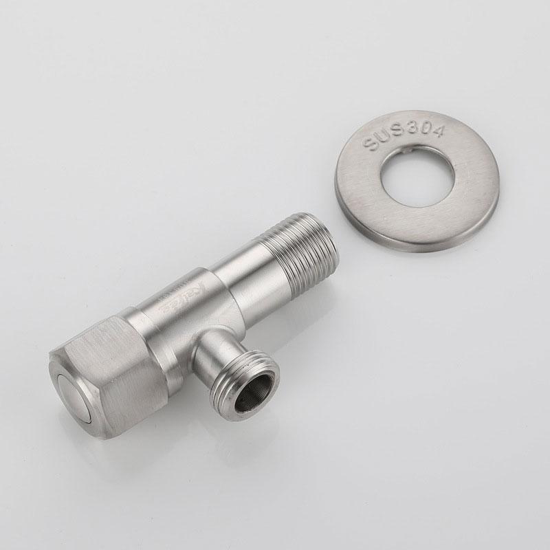 1pcs Durable and Easy To Install Leak Design for Home Use Angle Valves for Water Heaters Thickened Hot Cold Conversion Valves