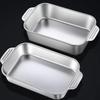 Saikou Commercial Thickened Stainless Steel Square Roasting Pan