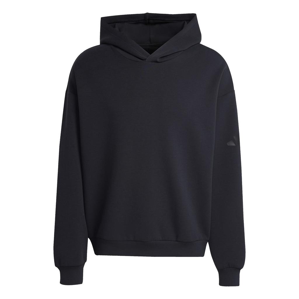 Men's adidas SOFT LUXE hoodie black KB8085 size XXS