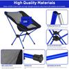 Outdoor Folding Beach Chair Camping Light Moon Chair Aviation Aluminium Pipe Lazy Fishing Chair Folding Chair Gaming Chair