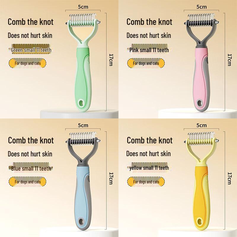 Qio Pet Dematting & Deshedding Comb
