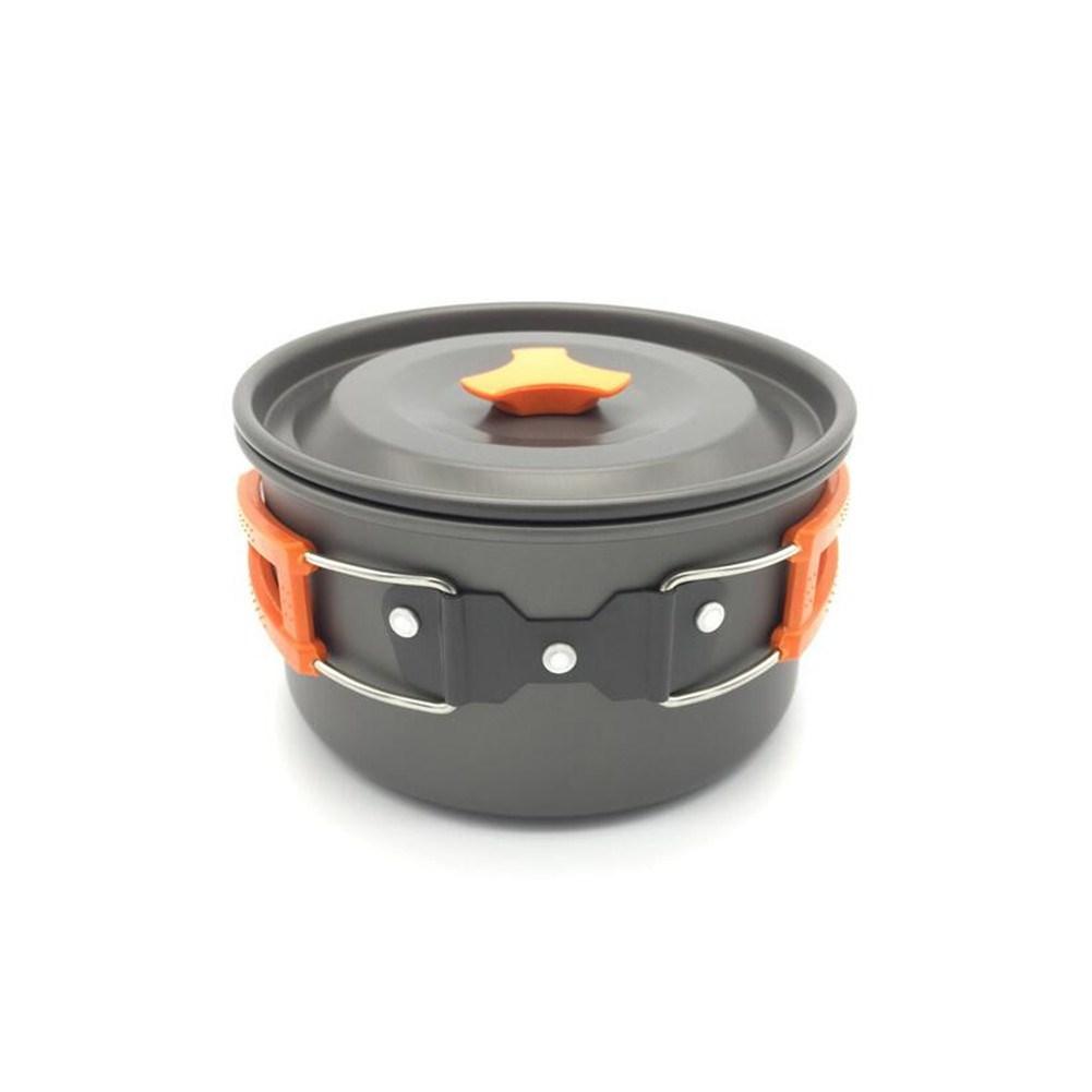 Outdoor Pot Set Camp Teapot Combination 2-3 Person Kettle Cooker Set