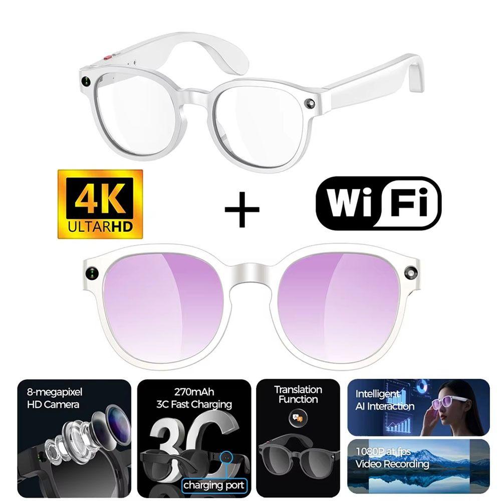 Real-time Translation AI Smart Glasses 2 in 1 Intelligent Eye Glasses Voice Call