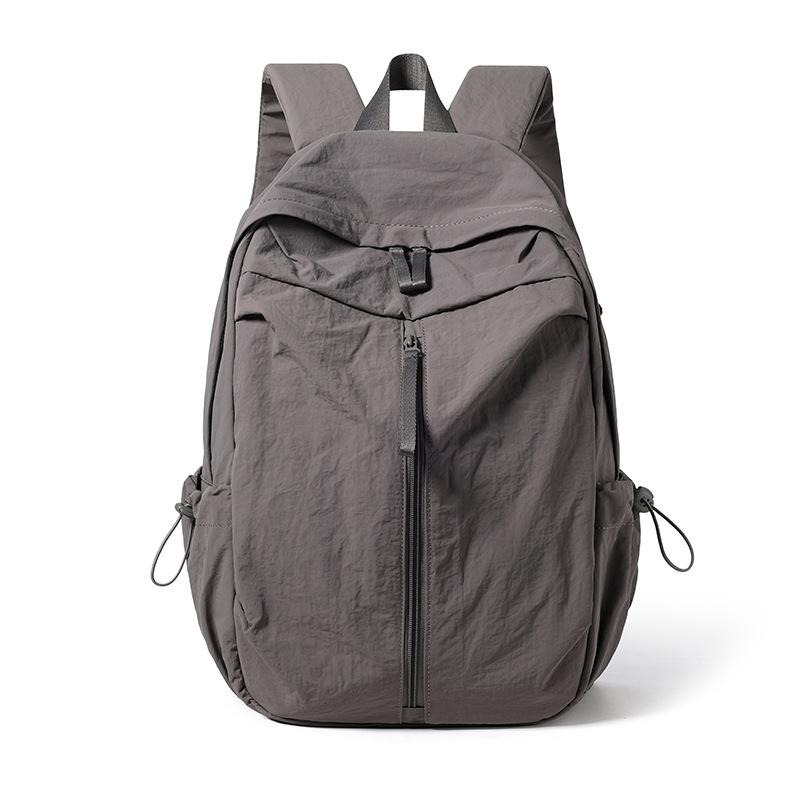 

Уличный дорожный рюкзак большой вместимости, студенческий школьный рюкзак, унисекс, легкий рюкзак темно-серого