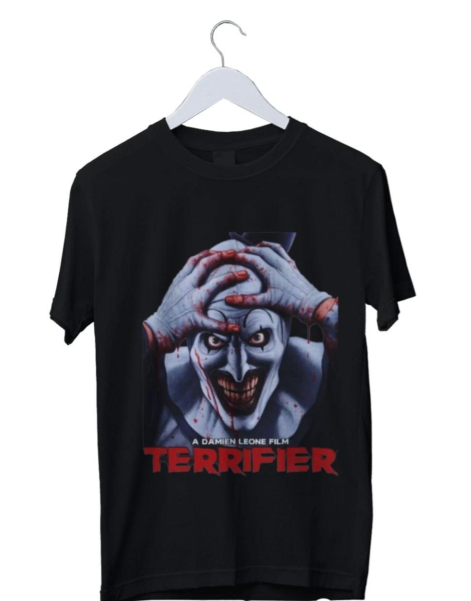 Unisex Adult Casual Movie Horror Movie The Art Of Terror Graphic T-... XL