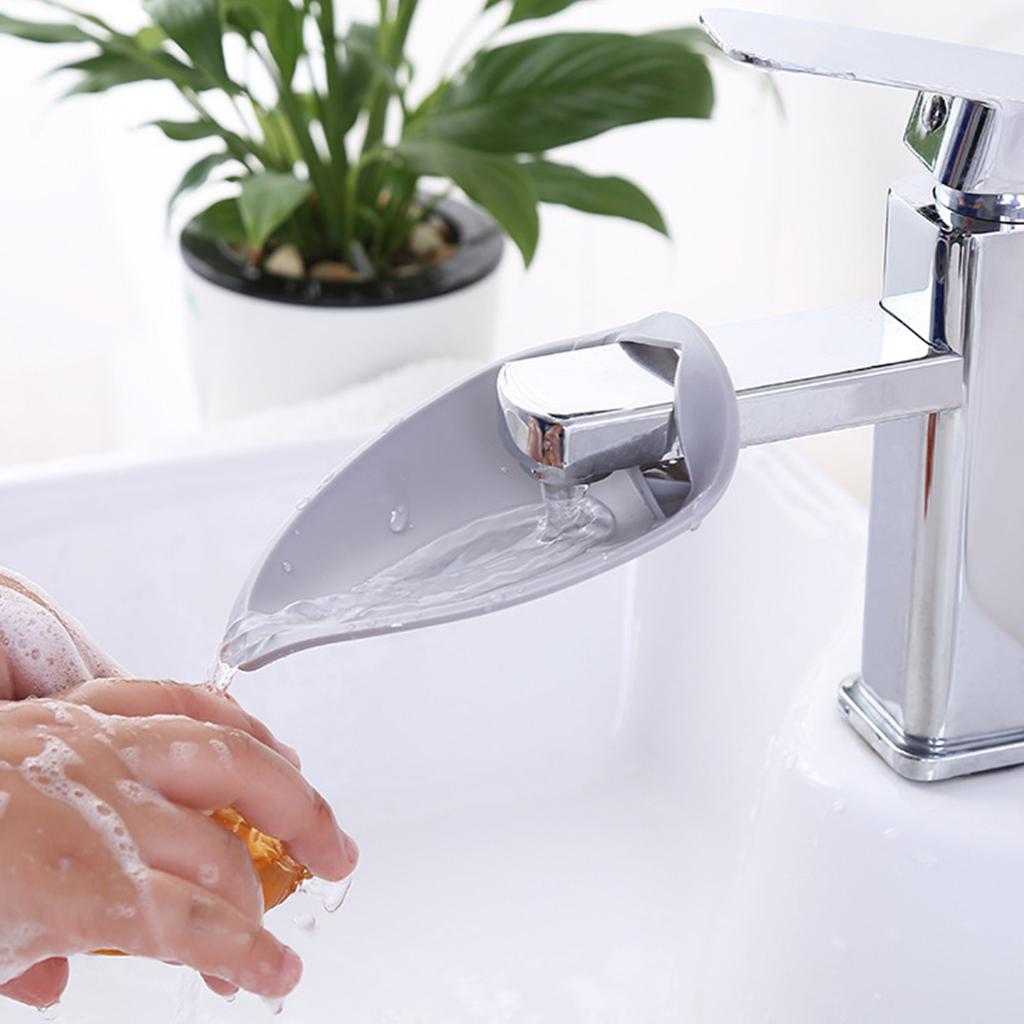 Faucet Extender Children Hand Washing Assist Splash Proof Sink Spout Wash Helper for Bathroom Kitche