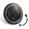 140W 7IN LED Headlight Bulb Anti Fog Waterproof Spotlight Headlight for Off Road Vehicles Motorcycles