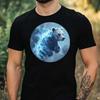 T-Shirt Men Lightning Bear Motif Cotton Size XS To 5XL