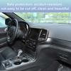 Klistermärken för mittkonsolens navigationsskydd för bilinteriör för Jeep Grand Cherokee 2019-2020 ABS Interiörtillbehör