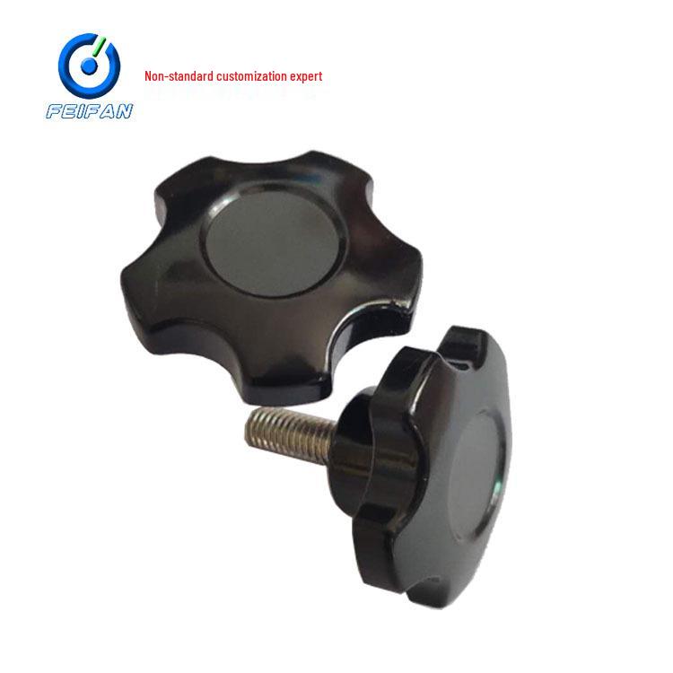 Extraordinary Craftsman Adjustable M8*40 Star Knob Pentagonal Handle Handwheel Adjustment Tool
