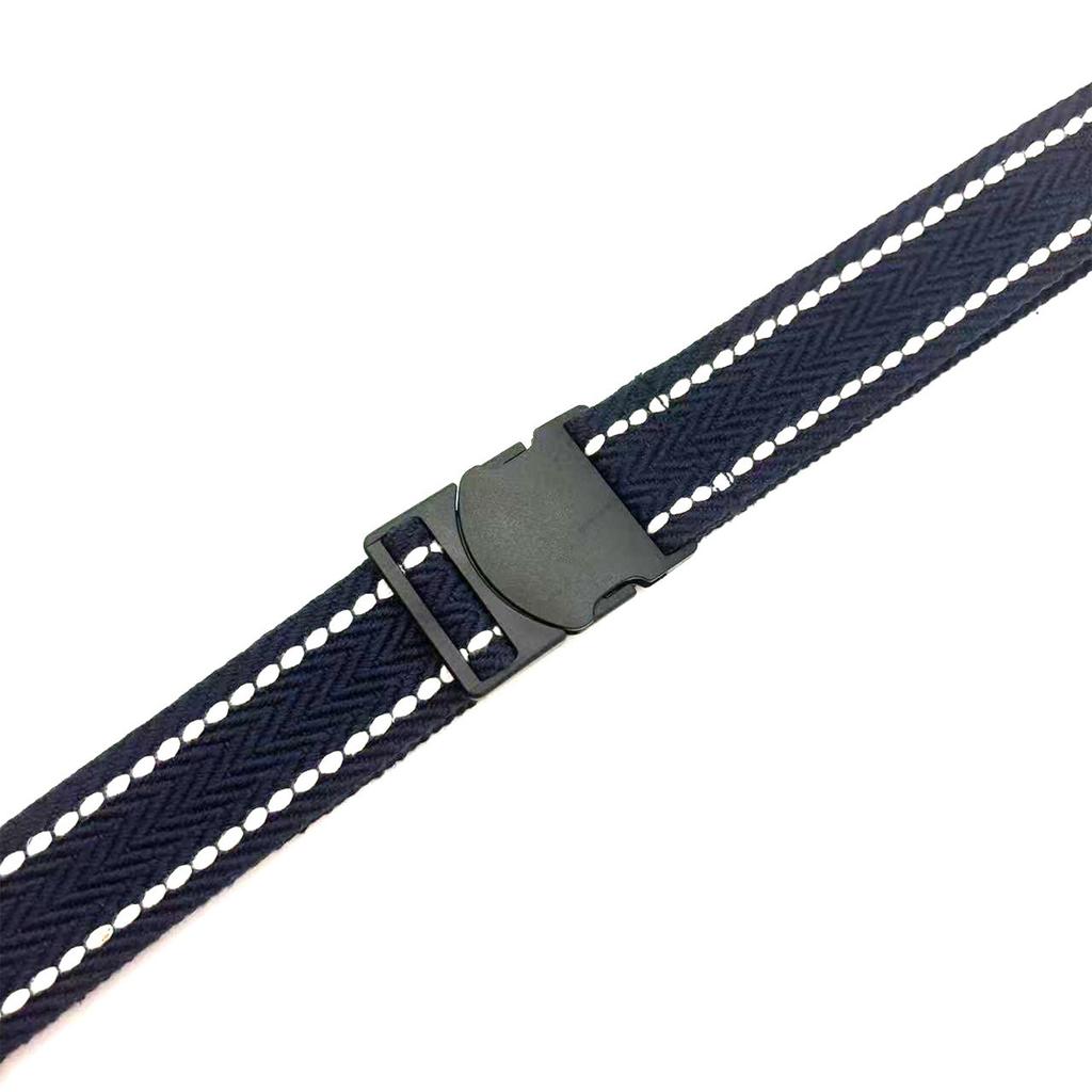 Comfortable Woven Belt for Men High Strength Nylon with Automatic Buckles for Outdoor Adventures