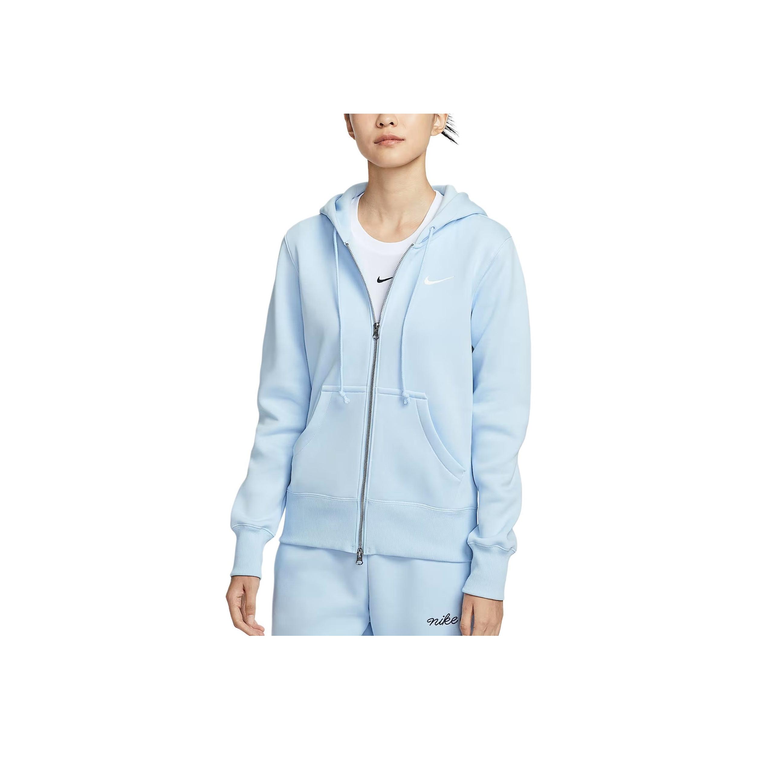 

Жіноча куртка з капюшоном на блискавці з довгими рукавами Nike Sportswear Phoenix Fleece HJ0996441 S