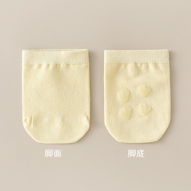 Female Summer Thin Cotton Non Slip Sweat Absorption Boneless Shallow Mouth Invisible Half Socks