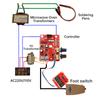 NY-D01 40A 100A Spot Welder Control Board Kit Digital Display Spot Welding Machine Time And Current Control Module AC 110/220V