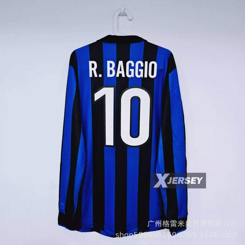 Klasické Retro Fotbalové Dresy Evropské Top Ligy Barcelona 2006 AC Milán 09/10 Inter Fotbalové Tréninkové Dresy