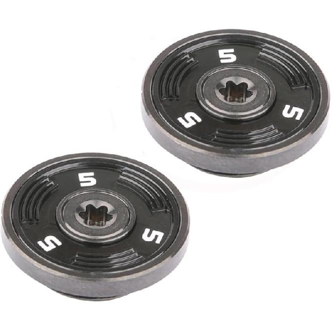 2pcs Black Golf Weights Replacement for Taylormade TP Reserve Putters 2.5g To 20g for Option