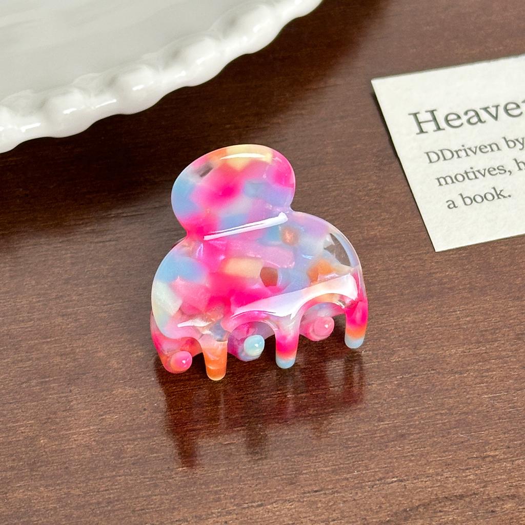 Mini Handcrafted Unique Hair Claws In Stylish Patterns For Womens Fashion And Wear Casual