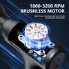 Multi Functional Electric Fascia Gun Convenient Brushless Home Professional Yoga Fitness Muscle Relaxation Vibration Massager