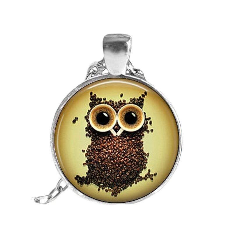 Eye-catching Cardinal And Beetle Design Alloy Glass Pendant Necklace For All