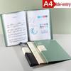 A4 Multi-layer Transparent Document Binder for Students & Music Sheets