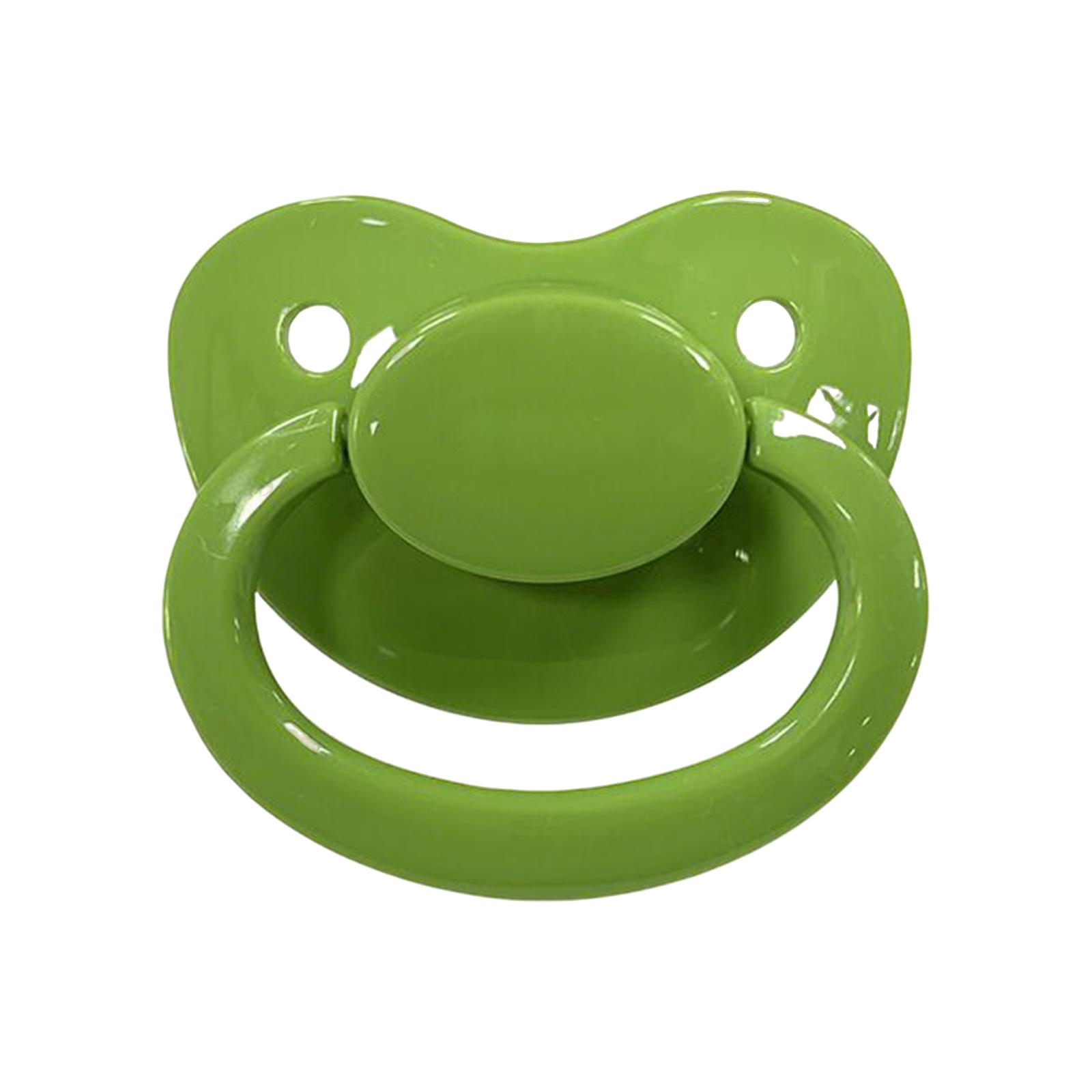 Ciuccio per adulti, taglia adulto, manico grande, scudo grande, One Size