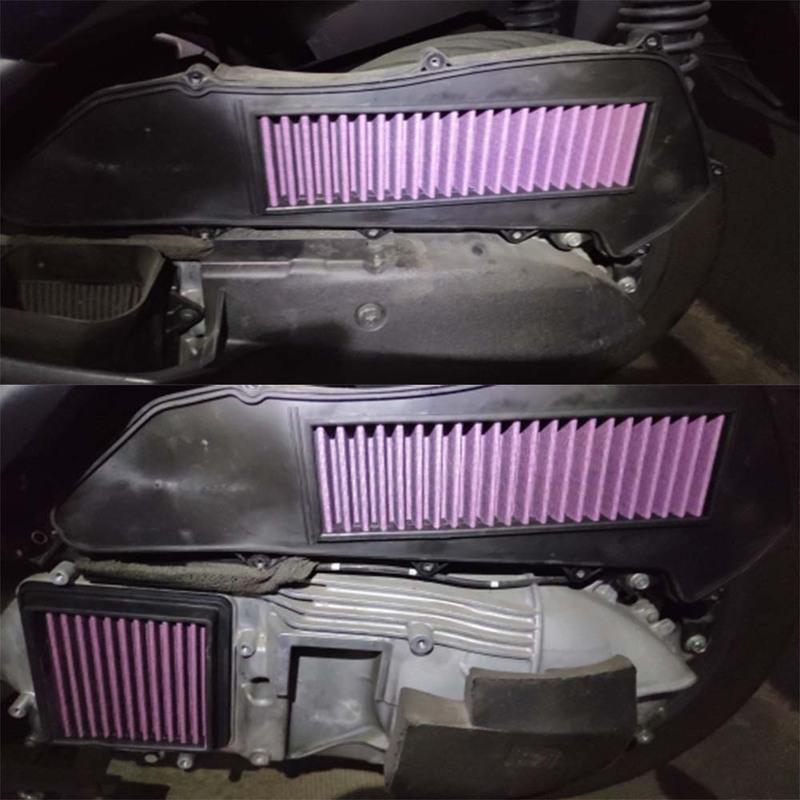 For Yamaha X MAX250 XMAX300 X-MAX250/300 Air Filter Element Motorcycle Transmission Filter Element High Flow Air Filter