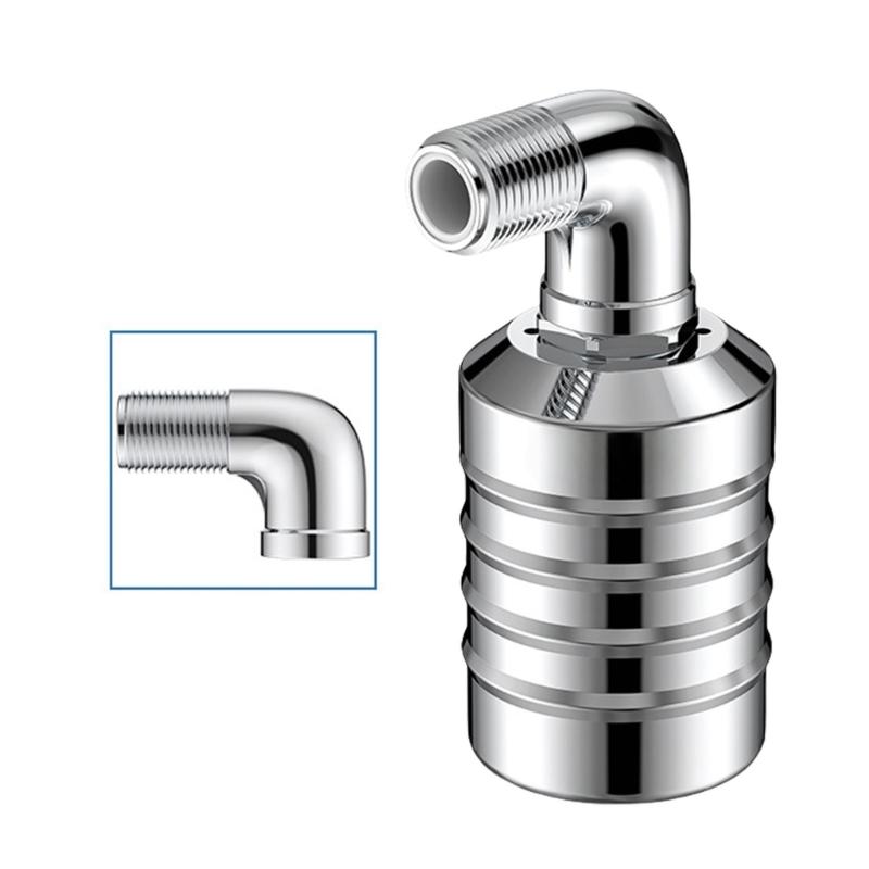 Automatic Water Level Control Steel Float Valves Corrosion Resistant Float Ball for Water Tanks Pools Irrigation Systems