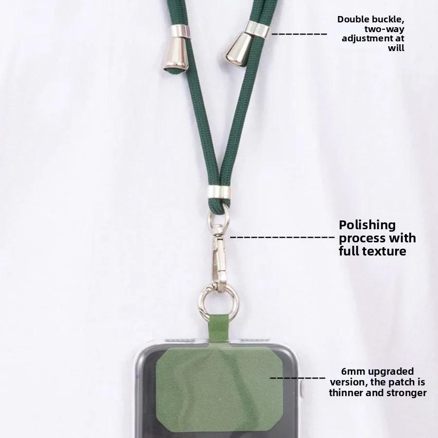 Adjustable Lanyard Stretchy Neck Strap Fashionable Detachable Neck Shoulder Phone Crossbody Phone Holder Smartphones Universal