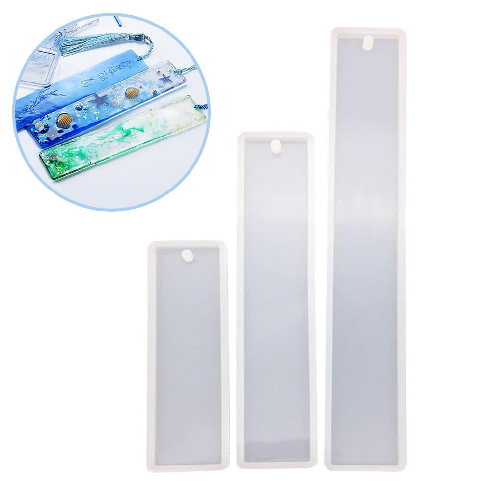 Silikon Kristall Epoxidform Lesezeichen DIY Schmuckherstellungswerkzeug Handwerksform