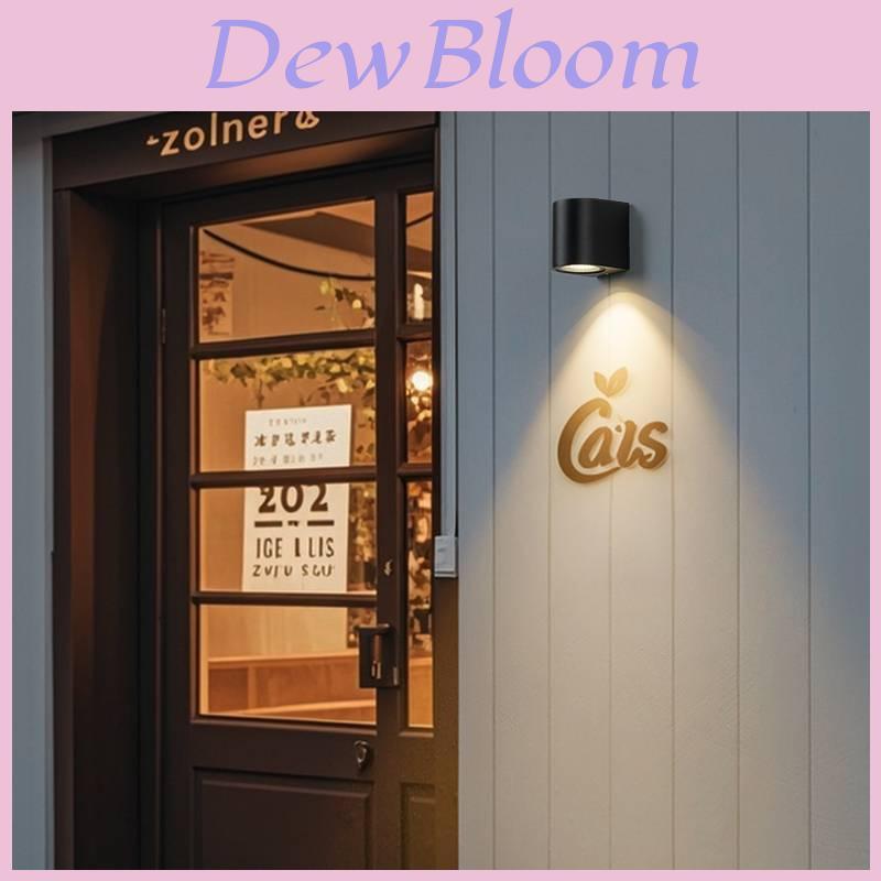 Led Outdoor Wall Light Modern Wall Sconce For Garden Patio Staircase Home Use