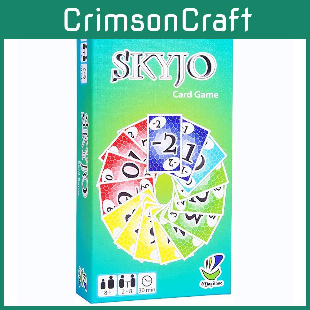 Poutavá stolní karetní hra Skyjo Classic Vyrobena z odolného papíru Pro všechny věkové kategorie