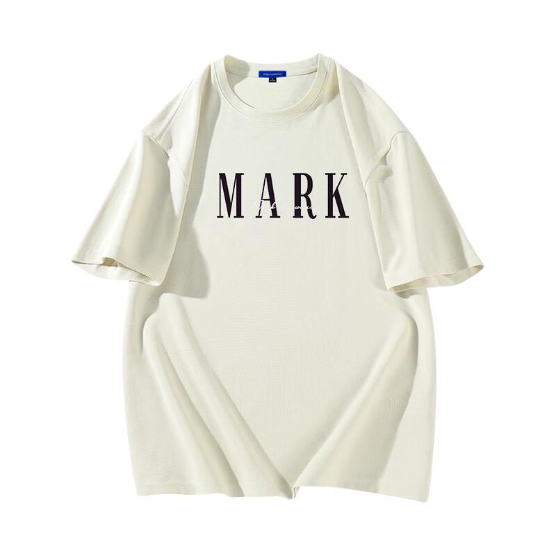 Mark Fairwhale Men's Letter Print Short Sleeve T-Shirt