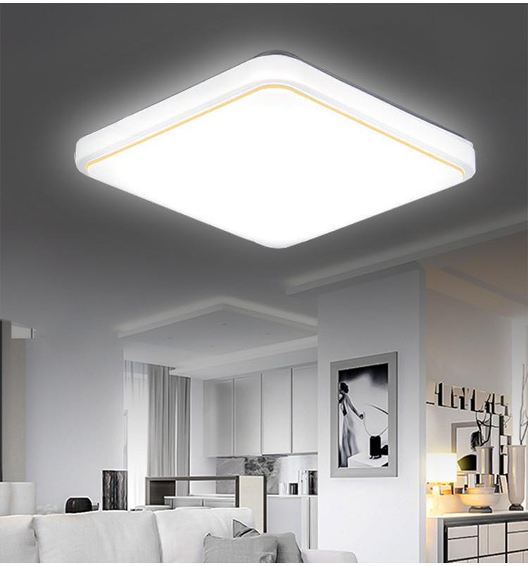 Modern Minimalist Led Ceiling Light For Living Room And Bedroom With Adjustable Color 220v
