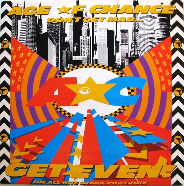 

12inch Record AGE OF CHANCE - Don t Get Mad Get Even VS98912 VIRGIN 1987 UK Rock Used
