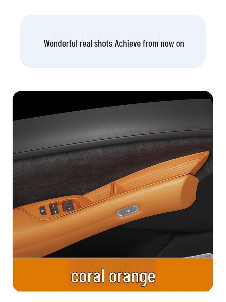 Compatible Xiaomi YU7 Car Window Lift Panel Sticker for 25 Models - Glass Lift Panel & Button Frame Pad.