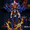 27cm Muto Yami Yugi Gk Statue Yu Gi Oh Anime Figure 25cm Painted Version Desktop Decoration Gift For Anime Fans